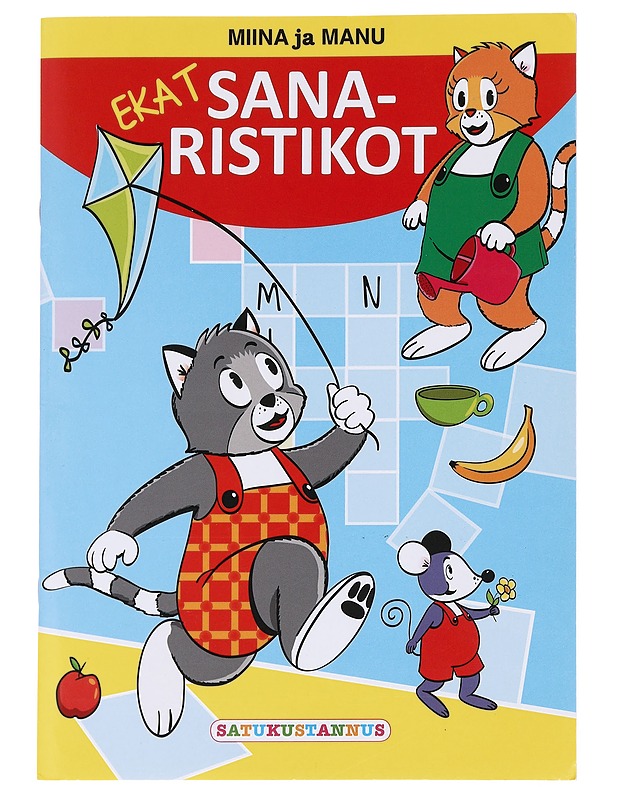 Miina ja Manu: Ekat sanaristikot - Ilkka Palmu - Lastenkirjat - 10105592512 - 0