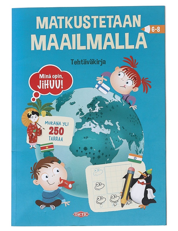 Matkustetaan maailmalla : Tehtäväkirja - Korpela, Vesa - Lastenkirjat - 10105592528 - 0