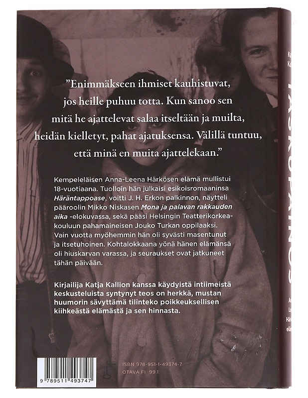 Taskupainos / Anna-Leena Härkösen elämästä - Katja Kallio - Elämäkerrat ja muistelmat - 10105592563 - 1
