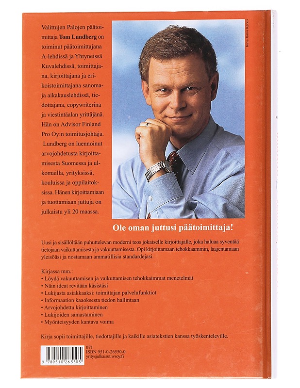 Kirjoita, vaikuta, menesty! - Tom Lundberg - Tietokirjat ja oppaat - 10105592606 - 1