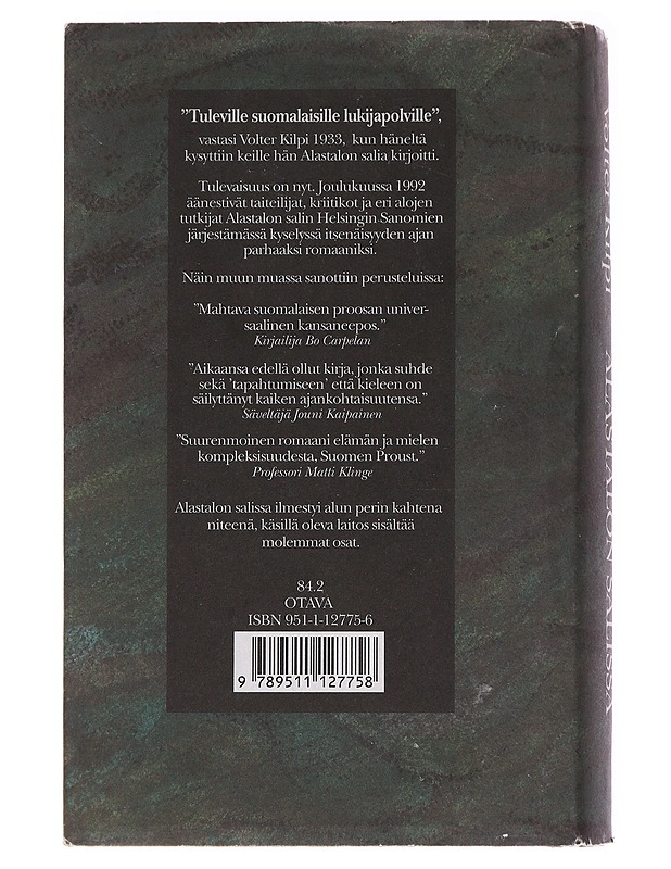 Alastalon salissa / kuvaus saaristosta - Volter Kilpi - Romaanit ja novellit - 10105592608 - 1
