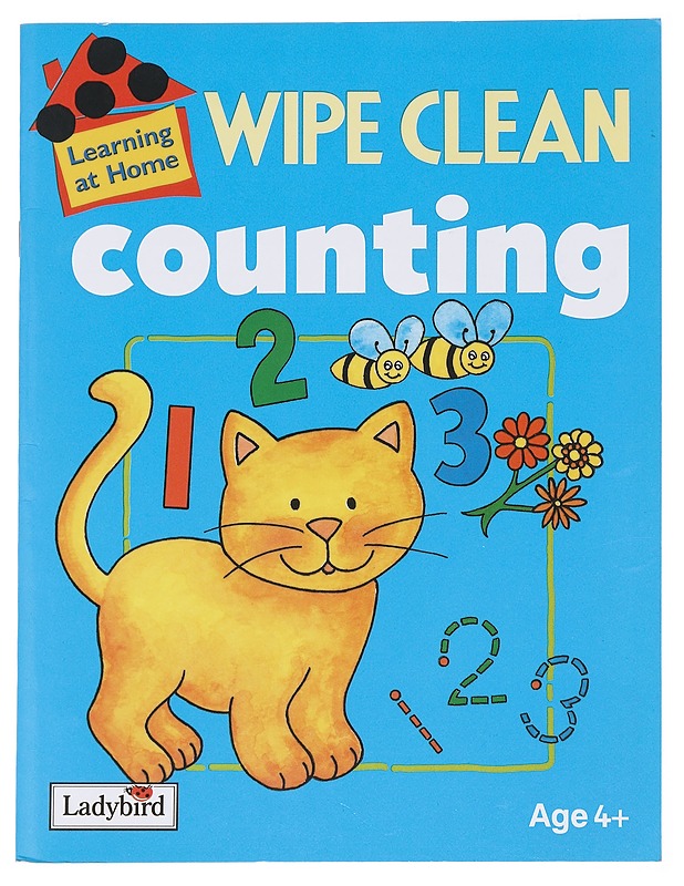 Learning at Home: Wipe Clean Counting -puuhakirja - Lastenkirjat - 10105592645 - 0