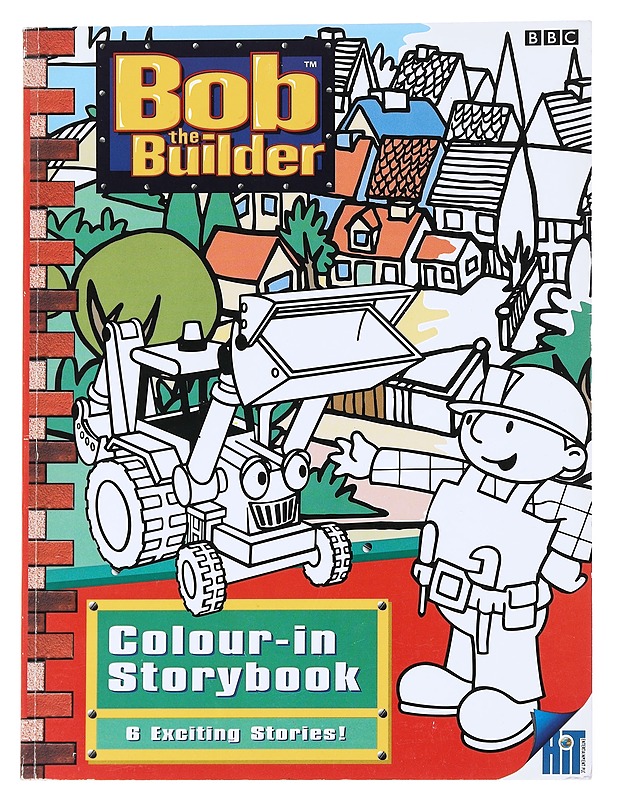 Bob the Builder: Colour-in Storybook -puuhakirja - Lastenkirjat - 10105592653 - 0