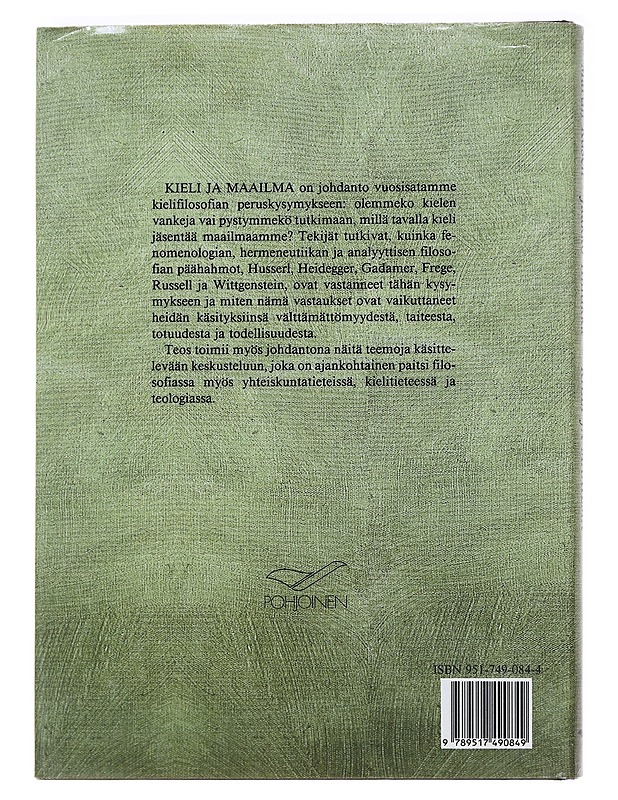 KIELI JA MAAILMA - Kusch, Martin - Tietokirjat ja oppaat - 10105592662 - 1
