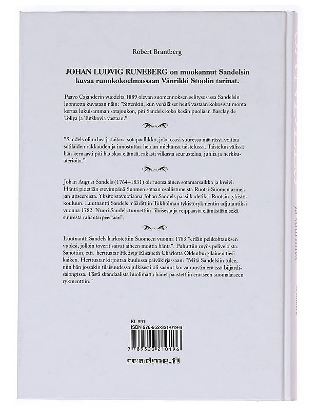 Sandels / Sotamarsalkka ja suurmies Johan August Sandelsin elämäkerta - Robert Brantberg - Elämäkerrat ja muistelmat - 10105592663 - 1