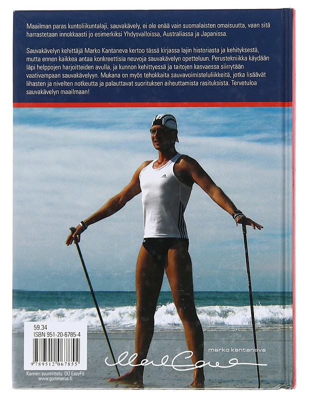 Sauvakävely / Nordic walking - Marko Kantaneva - Tietokirjat ja oppaat - 10105592668 - 1