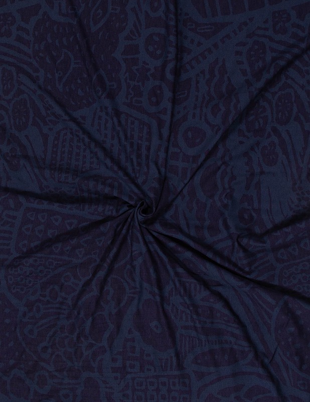 Joustava puuvillatrikoo, 165x310 cm - Kankaat - 10105592682 - 1