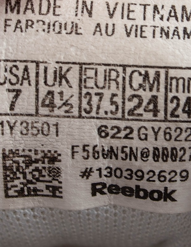 REEBOK Comfort ortholite lenkkarit, 37,5, II-laatu - Naisten kengät  - 10105592772 - 2