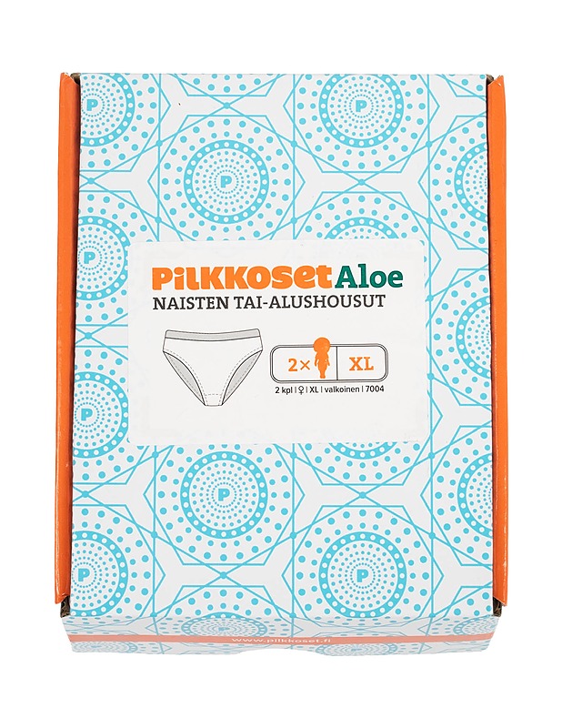 PILKKOSET ALOE naisten alushousut, XL - 2kpl - Alusvaatteet - 10105592788 - 0