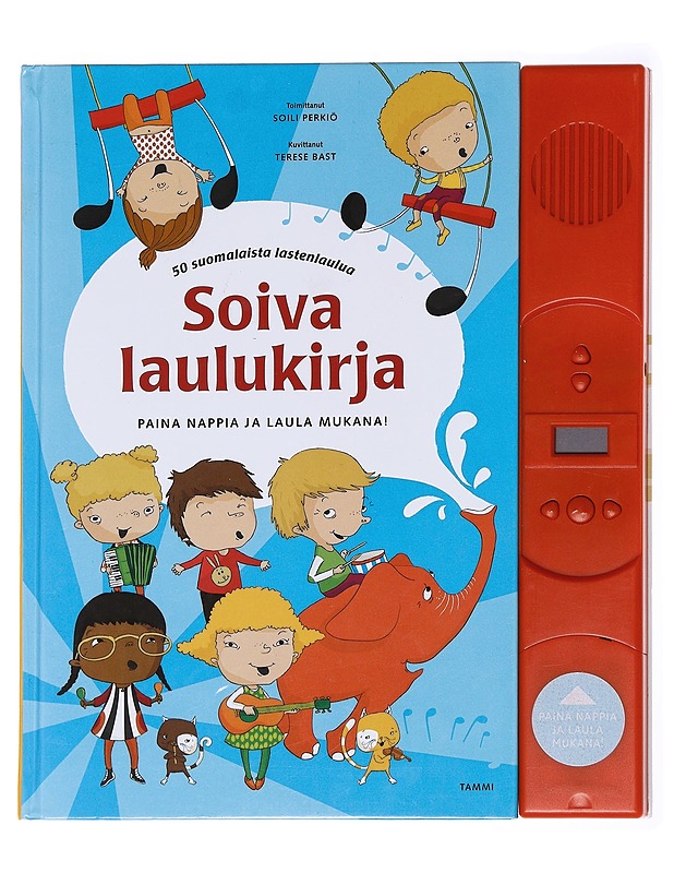 Soiva laulukirja: paina nappia ja laula mukana! : 50 suomalaista lastenlaulua - Perkiö, Soili - Lastenkirjat - 10105592878 - 0