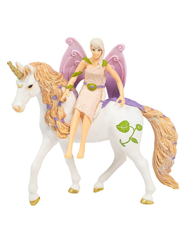 SCHLEICH Bayala Sera-keiju ja kukkaisyksisarvinen figuuri - Lasten figuurit - 10105592905 - 0