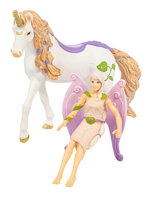 SCHLEICH Bayala Sera-keiju ja kukkaisyksisarvinen figuuri - Lasten figuurit - 10105592905 - 2