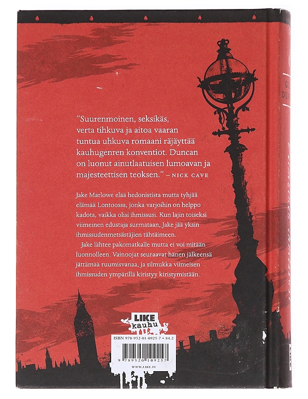 Viimeinen ihmissusi - Duncan, Glen - Romaanit ja novellit - 10105592929 - 1