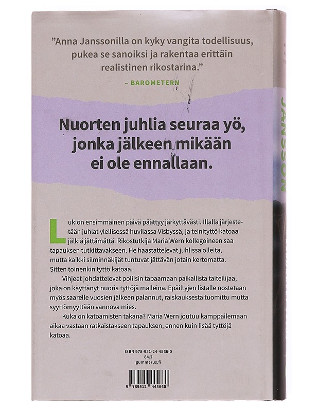 Kadonneet tytöt - Jansson, Anna - Romaanit ja novellit - 10105592934 - 1
