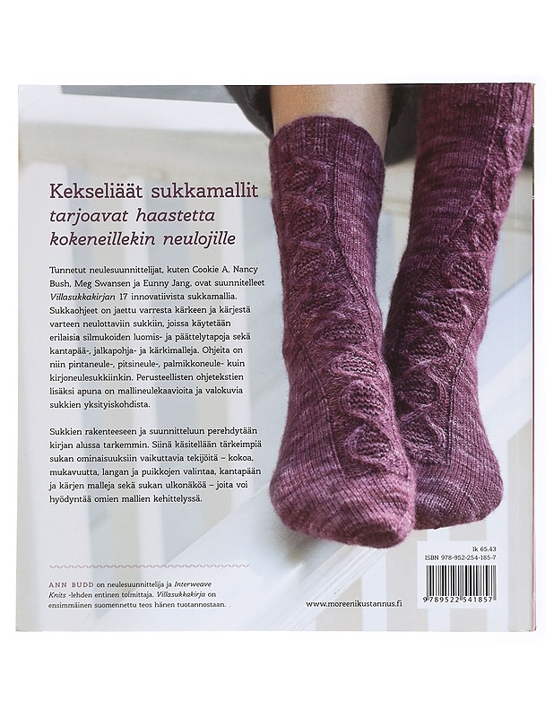 Villasukkakirja / vaativia malleja taitavalle neulojalle - Budd, Ann - Tietokirjat ja oppaat - 10105592938 - 1