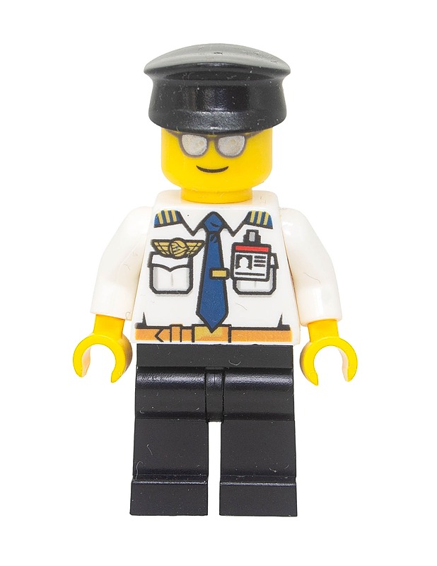  LEGO City  Airport lentäjä minifiguuri - Lasten figuurit - 10105592968 - 0