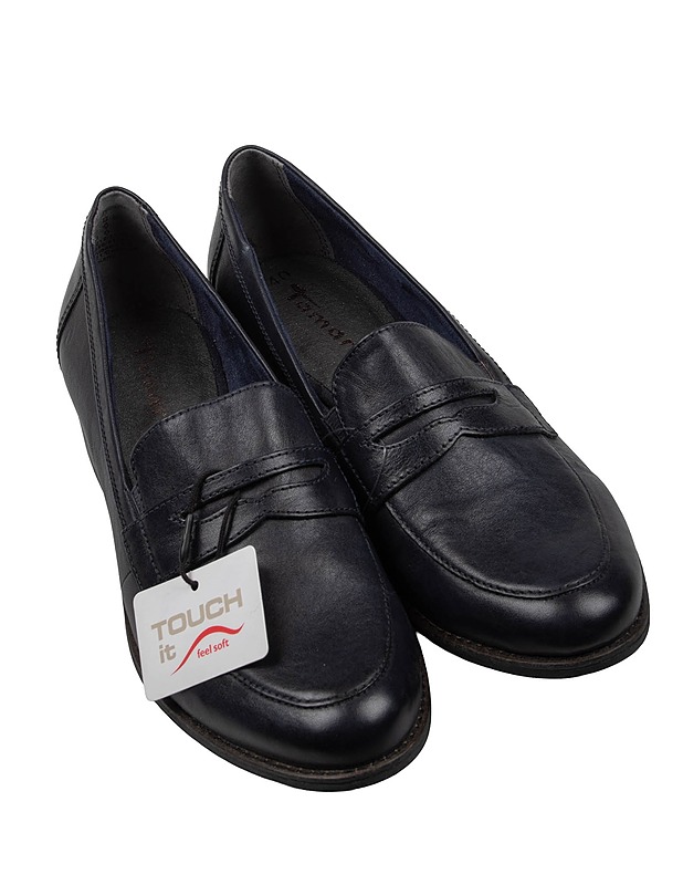 TAMARIS Penny Loafer -nahkakenkä, 40 - Naisten kävelykengät ja tennarit - 10105592994 - 0