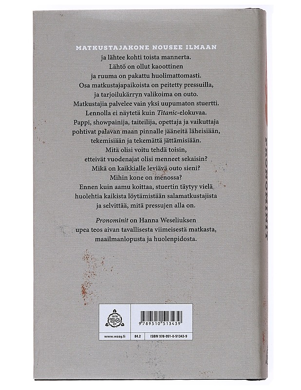 Pronominit - Hanna Weselius - Romaanit ja novellit - 10105593008 - 1