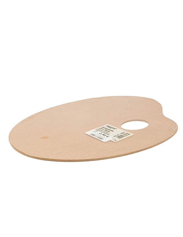 MEYCO ovaali puupaletti, 20x30cm - Askartelu - 10105593028 - 1