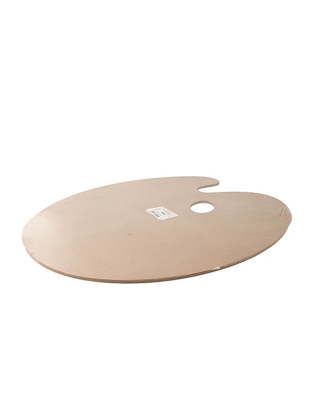 CLAS OHLSON ovaali puupaletti, 30x40 cm - Askartelu - 10105593029 - 1