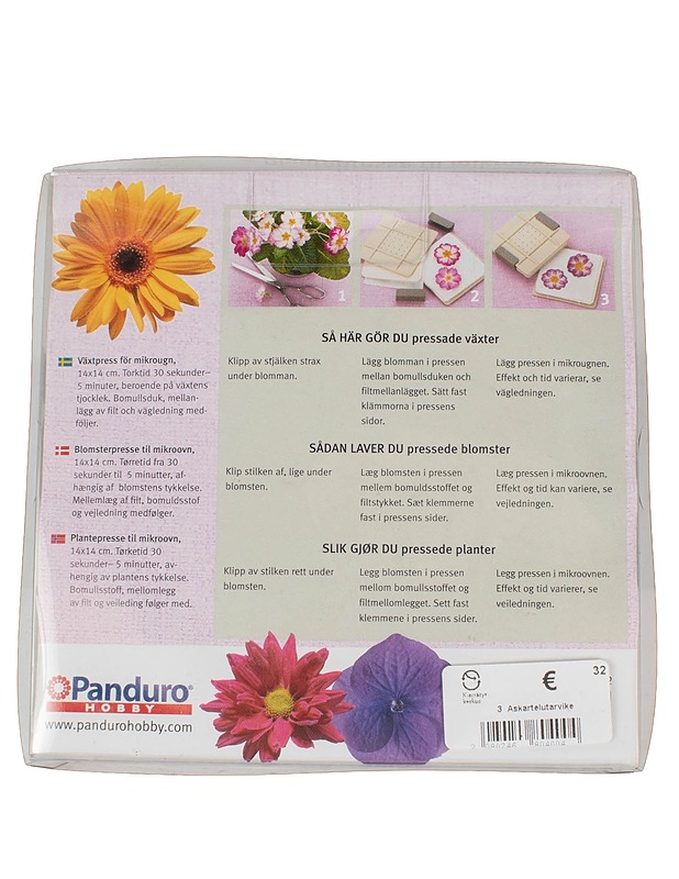 PANDURO HOBBY kasviprässi - Askartelu - 10105593036 - 1
