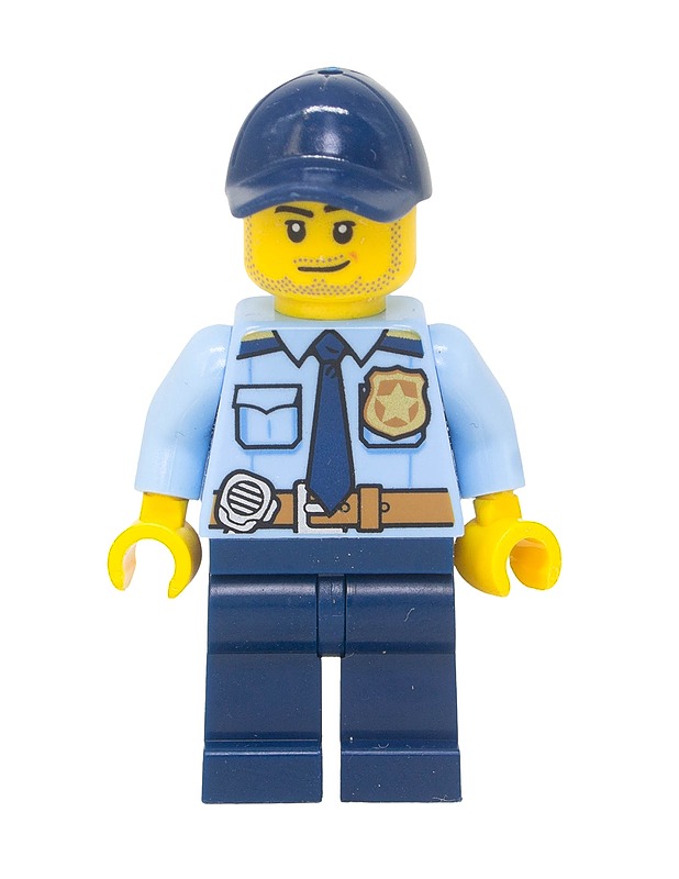 LEGO City Police poliisimies minifiguuri - Lasten figuurit - 10105593062 - 0