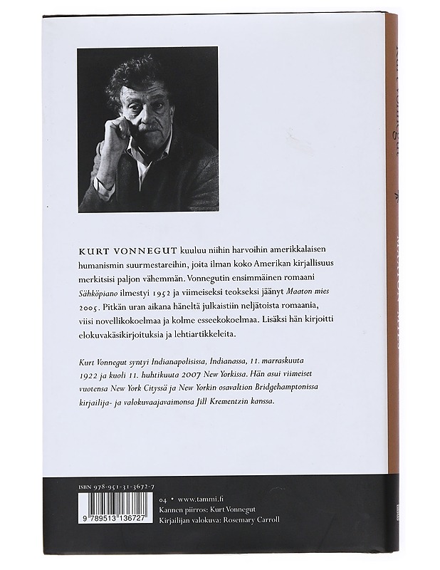 Maaton mies - Vonnegut, Kurt - Romaanit ja novellit - 10105593077 - 1