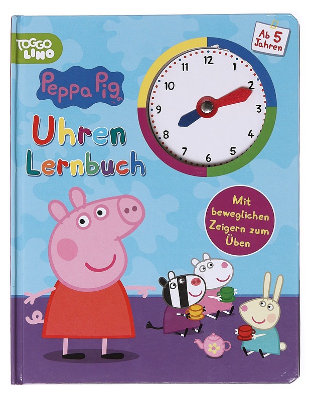 Peppa Pig Uhren Lernbuch - Autorenkollektiv - Lastenkirjat - 10105593083 - 0