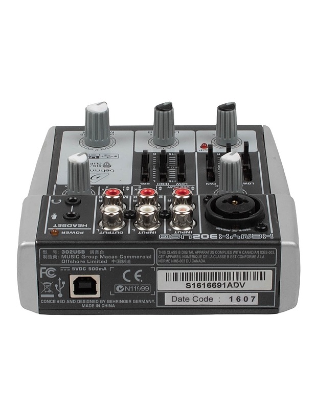 BEHRINGER Xenyx 302usb mikseri - Viihde-elektroniikka - 10105593221 - 2