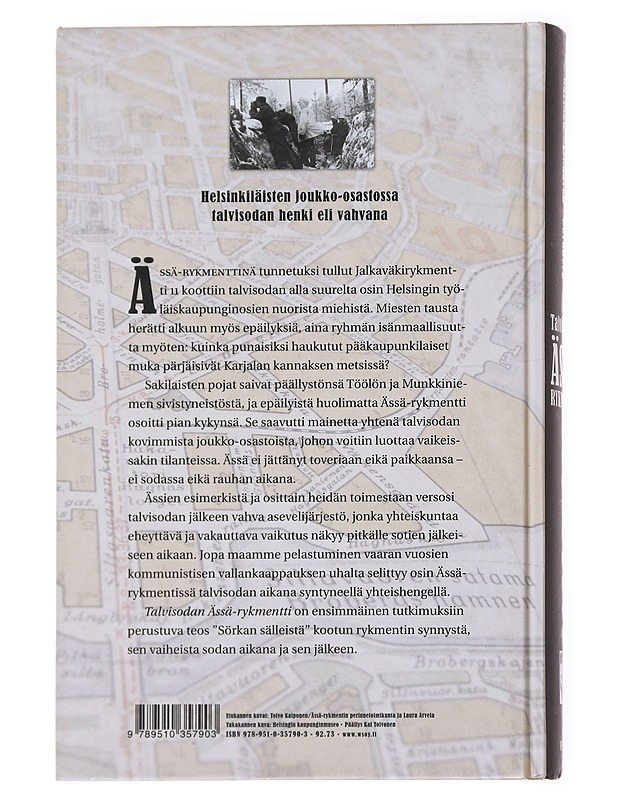Talvisodan Ässä-rykmentti - Harinen, Olli - Historiakirjat - 10105593215 - 1