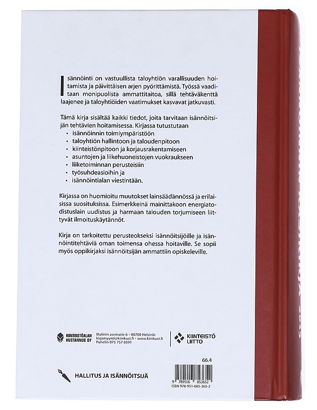 Isännöinnin käsikirja 2015 - Haarma, Kai - Tietokirjat ja oppaat - 10105593225 - 1