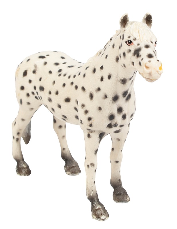 SCHLEICH Farm World / Horse Club Knabstrupper-ori -lelufiguuri, n:o 13889 - Lasten pelit ja lelut - 10105593250 - 0