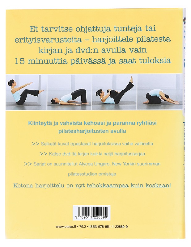 Pilatesharjoituksia - Ungaro, Alycea - Tietokirjat ja oppaat - 10105593281 - 1