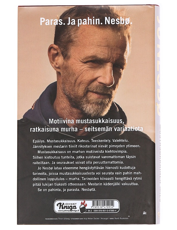 Mustasukkainen mies ja muita kertomuksia - Nesbø, Jo - Romaanit ja novellit - 10105593313 - 1