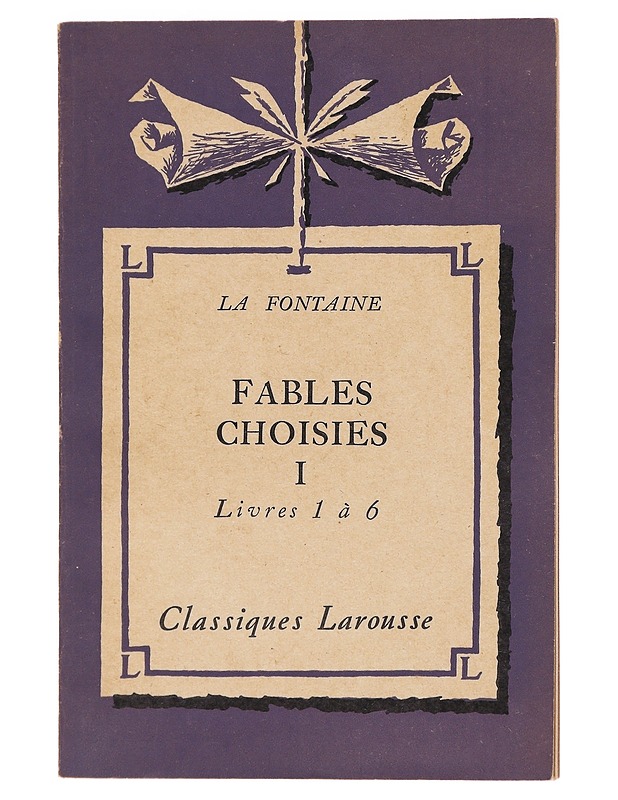 Fables choisies I & II - Jean de La Fontaine - Runot ja näytelmät - 10105593303 - 1