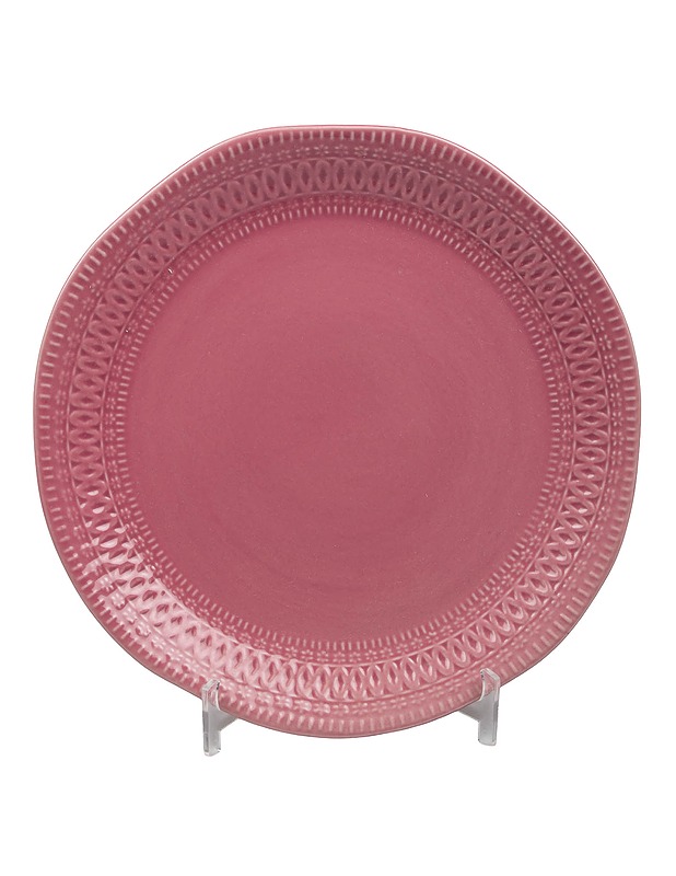 Ikea : pinkki ruokalautanen - Lautaset ja kulhot - 10105593320 - 0