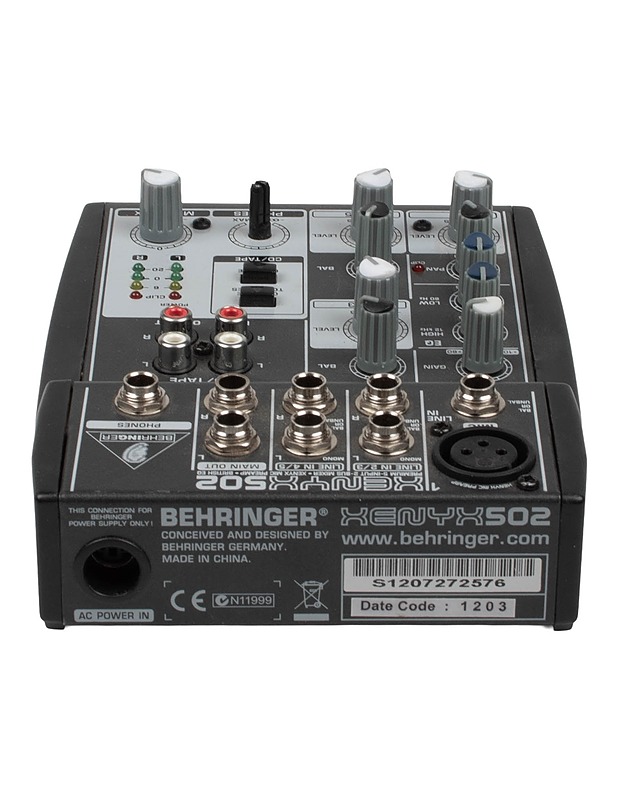 BEHRINGER Xenyx 502 mikseri - Viihde-elektroniikka - 10105593326 - 2