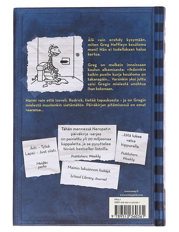 Neropatin päiväkirja / 2 Isoveli isottelee : Greg Heffleyn julkaisu - Kinney, Jeff - Lastenkirjat - 10105593371 - 1