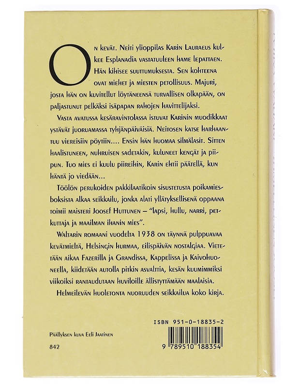 Ihmeellinen Joosef, eli, Elämä on seikkailua / vakava ajanvieteromaani - Mika Waltari - Romaanit ja novellit - 10105593374 - 1