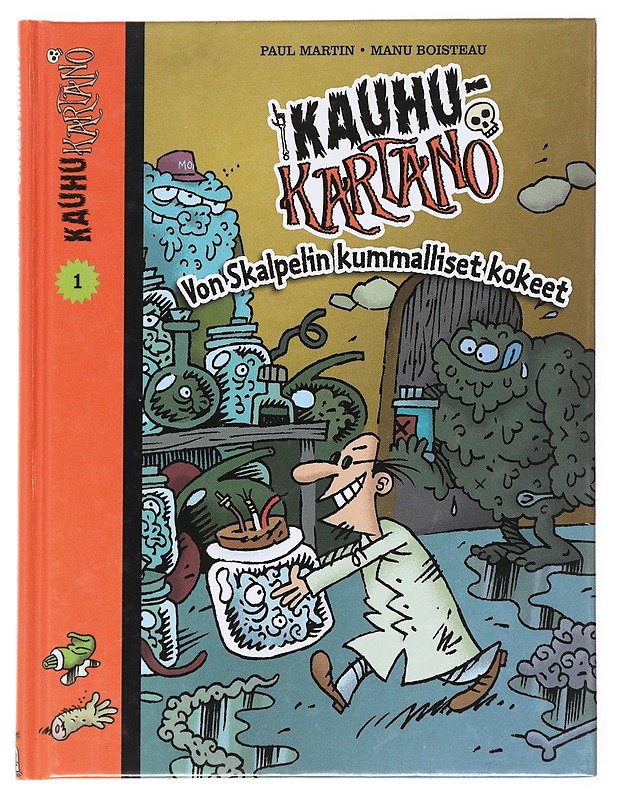 Von Skalpelin kummalliset kokeet - Martin, Paul - Nuorten kirjat - 10105593382 - 0