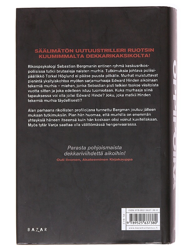 Oppipoika - Hjorth, Michael - Jännitys ja dekkarit - 10105593449 - 1