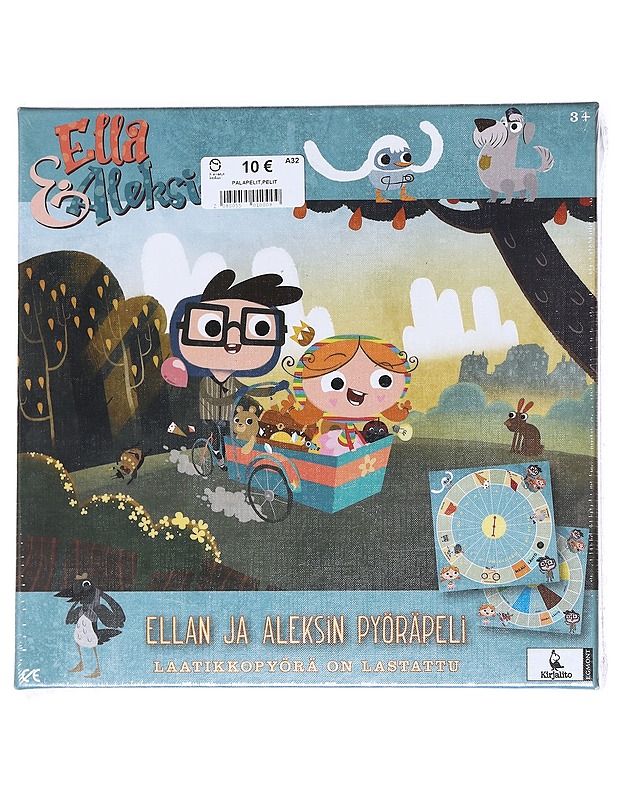 Ellan ja aleksin pyöräpeli - Lasten pelit ja lelut - 10105593475 - 0