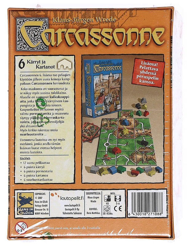Carcassonne: Kärryt ja Kartanot - Lasten pelit ja lelut - 10105593483 - 1