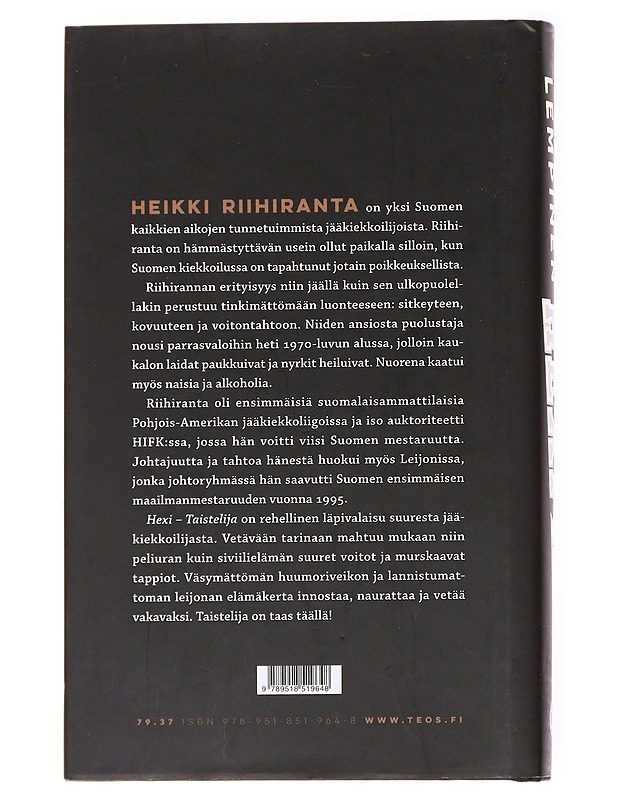 Hexi : taistelija - Marko Lempinen - Elämäkerrat ja muistelmat - 10105593485 - 1