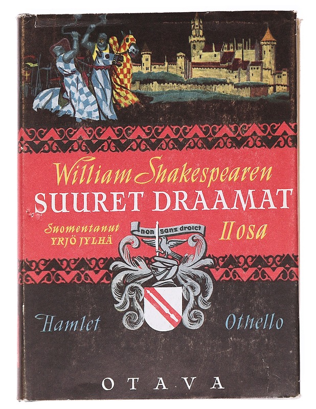 William Shakespearen suuret draamat III osa - Hamlet ja Othello - William Shakespeare - Runot ja näytelmät - 10105593504 - 0