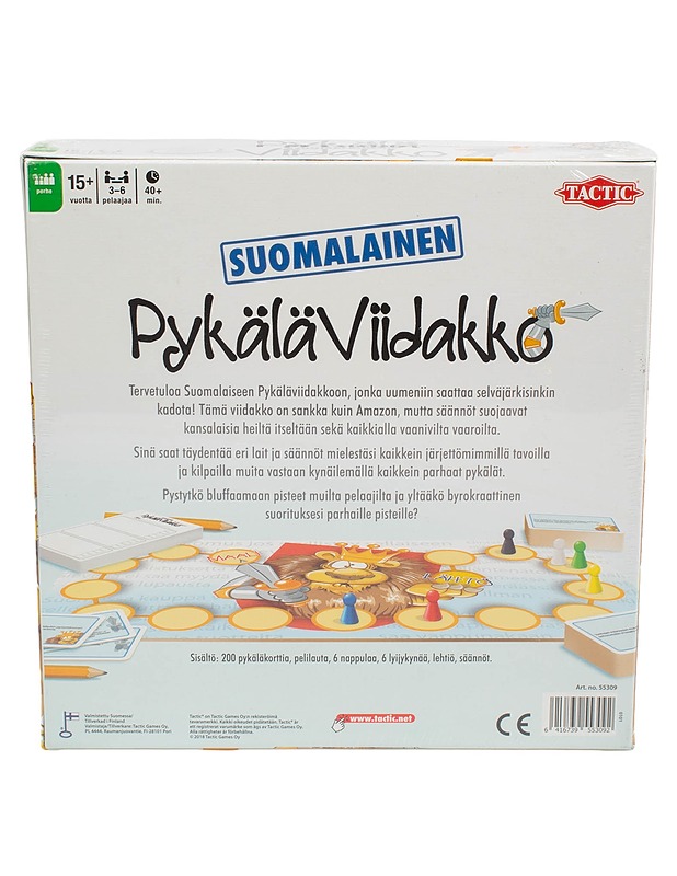 TACTIC suomalainen pykäläviidakko -lautapeli - Lautapelit - 10105593578 - 1