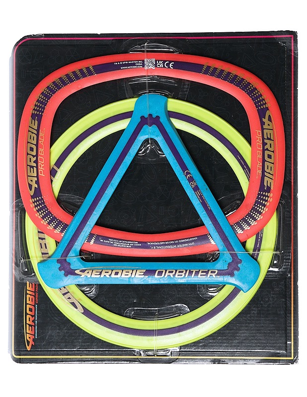 AEROBIE 3-Piece Flying Ring Combo Pack -heittolelusetti - Lasten lelut - 10105593583 - 0