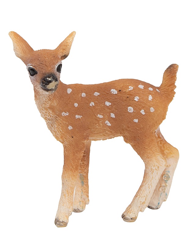 SCHLEICH Wild Life valkohäntäpeuran vasa -lelufiguuri, n:o 14820 - Lasten pelit ja lelut - 10105593589 - 0