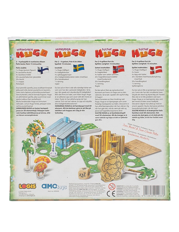 LOGIS Hungry Hugo -lautapeli - Lautapelit - 10105593599 - 1