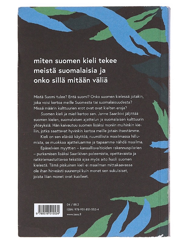 Suomen kieli ja mieli - Janne Saarikivi - Tietokirjat ja oppaat - 10105593725 - 1